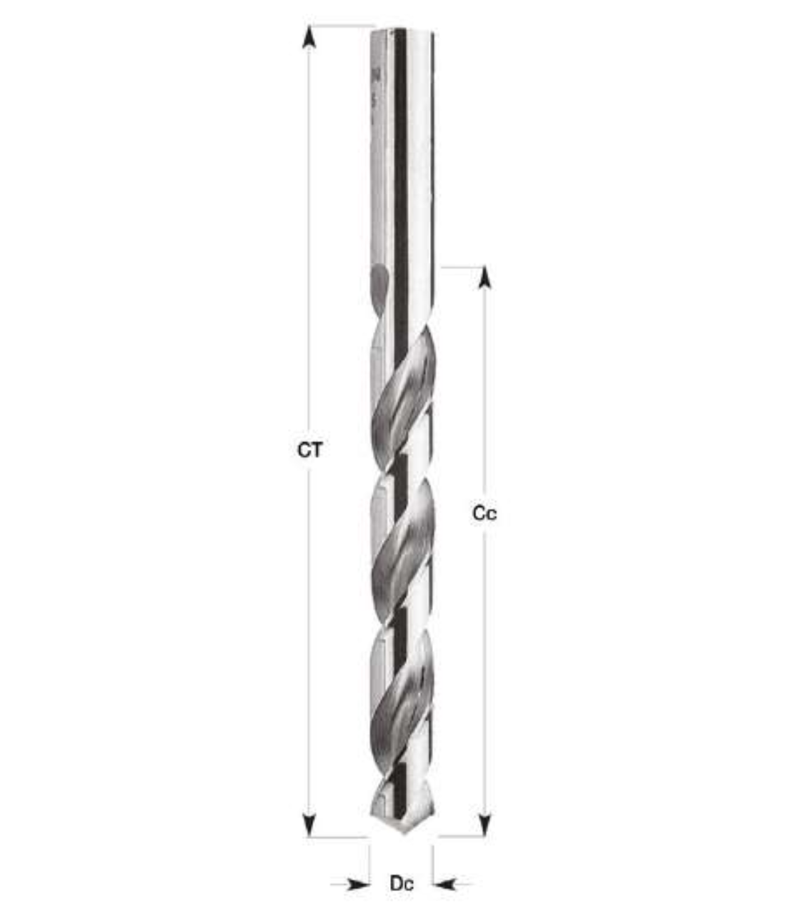 BROCA AÇO RÁPIDO 8MM